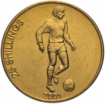 купить Сомали 25 шиллингов (shillings) 2001