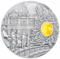купить Палау 10 долларов 2013 "Минерал арт - Базилика Св Петра", в футляре с сертификатом