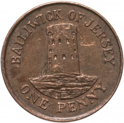 купить Джерси 1 пенни (penny) 1994 магнетик
