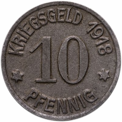 купить Германия (Кобленц) нотгельд 10 пфеннигов 1918