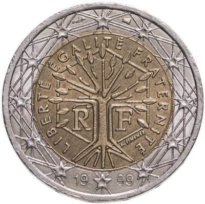 купить Франция 2 евро (euro) 1999