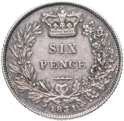 купить Великобритания 6 пенсов (pence) 1831