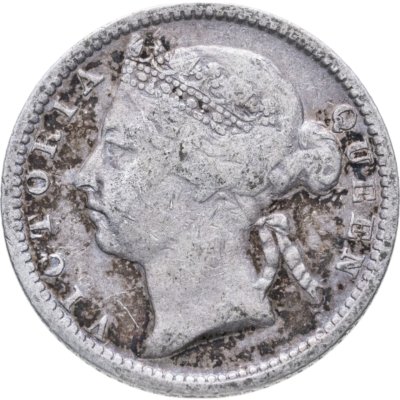 купить Стрейтс Сетлментс 10 центов (cents) 1899