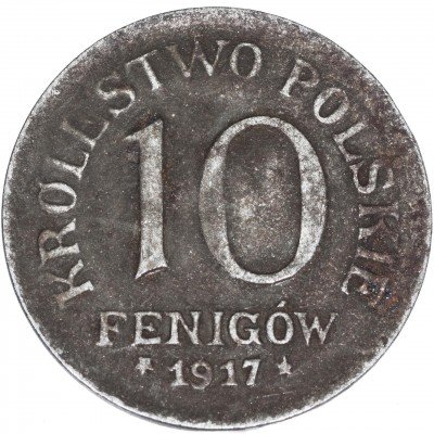 купить Польша 10 пфеннигов 1917
