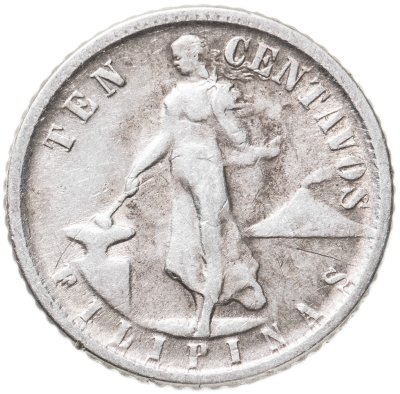 купить Филиппины 10 сентаво (centavos) 1944