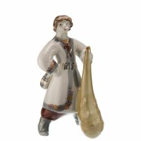 Купить Статуэтка "Котигорошко" ("Богатырь с булавой"), фарфор, роспись, Полонский ЗХК, авт. В. Албул, СССР, 1973-1991 гг.