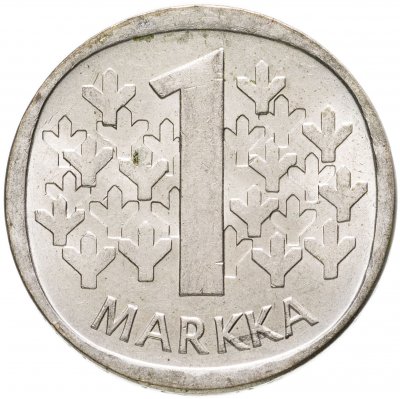 купить Финляндия 1 марка 1966