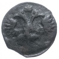 Купить Полушка 1722 без обозначения монетного двора, год цифрами