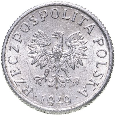 купить Польша 1 грош 1949