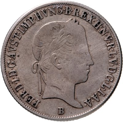 купить Венгрия 20 крейцеров 1845