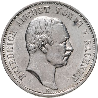 купить Германия (Саксония) 3 марки (mark) 1911 "Правление Фридриха Августа III"