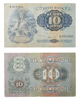 купить Эстония 10 крон 1937