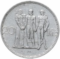 купить Чехословакия 20 крон (korun) 1933