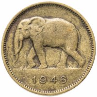 купить Бельгийское Конго 2 франка (francs) 1947