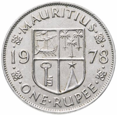 купить Маврикий 1 рупия (rupee) 1978 Елизавета II