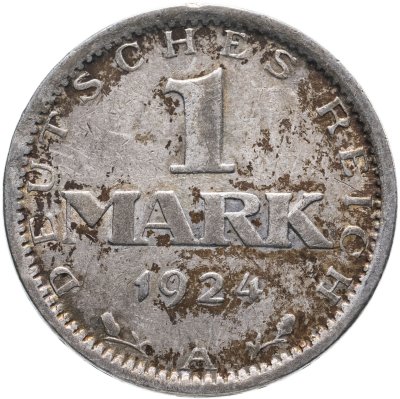 купить Германия 1 марка "A" 1924