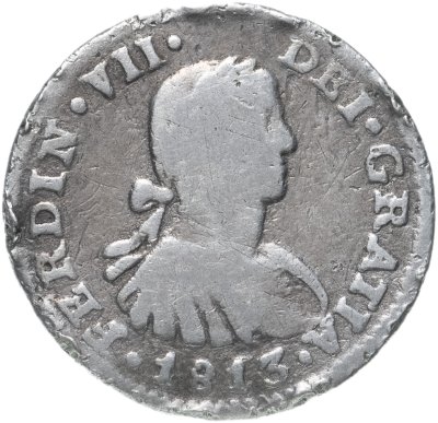 купить Мексика 1/2 реала 1813