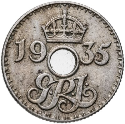 купить Новая Гвинея 6 пенсов (pence) 1935