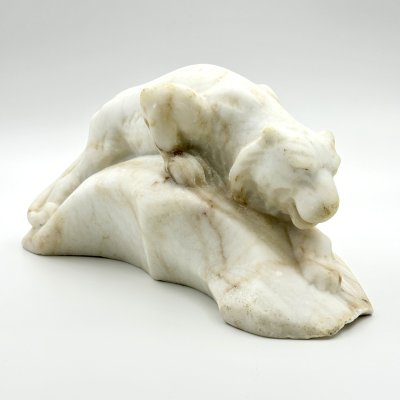 купить Статуэтка "Крадущаяся пантера", камень, СССР, 1960-1990 гг.