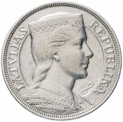 купить Латвия 5 лат 1931 Милда