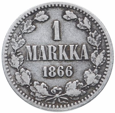 купить 1 марка 1866 S