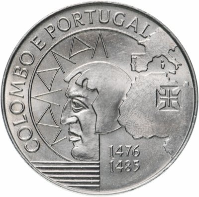 купить Португалия 200 эскудо (escudos) 1991 "Христофор Колумб в Португалии"