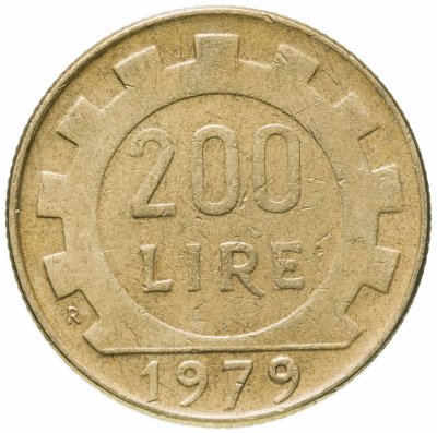 купить Италия 200 лир 1979
