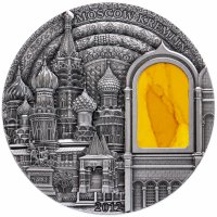 Купить Палау 10 долларов 2012 "Минерал арт - Московский Кремль", в футляре с сертификатом