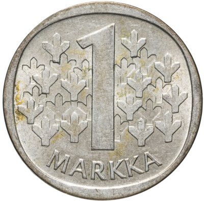 купить Финляндия 1 марка (markka) 1965 S