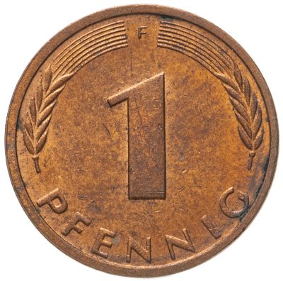 купить Германия (ФРГ) 1 пфенниг (pfennig) 1975