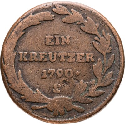 купить Австрия 1 крейцер 1790