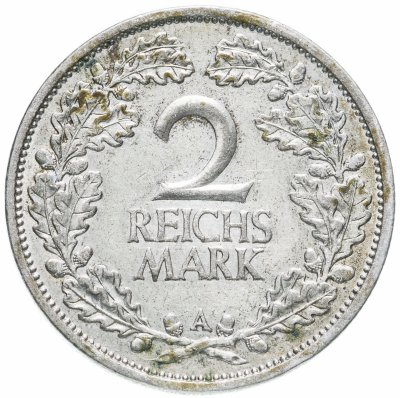 купить Германия (Веймарская республика) 2 рейхсмарки 1926 А
