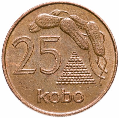 купить Нигерия 25 кобо (kobo) 1991