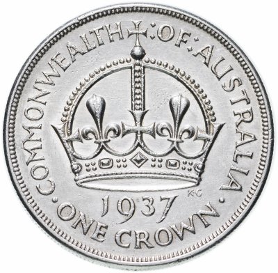 купить Австралия 1 крона (crown) 1937