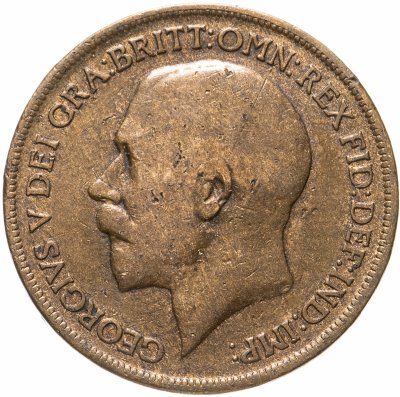 купить Великобритания 1 пенни 1919