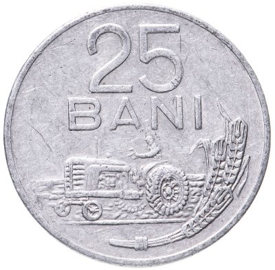 купить Румыния 25 бань 1982