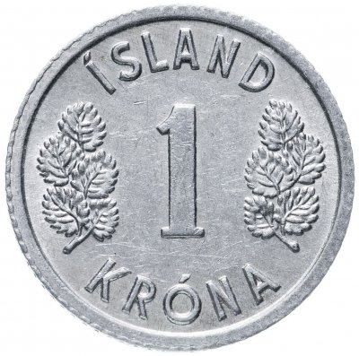 купить Исландия 1 крона 1977