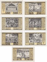 купить Германия (Анхальт: Ридер) набор из 7 нотгельдов 1921