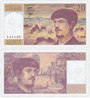 купить Франция 20 франков 1980 (Pick 151а)