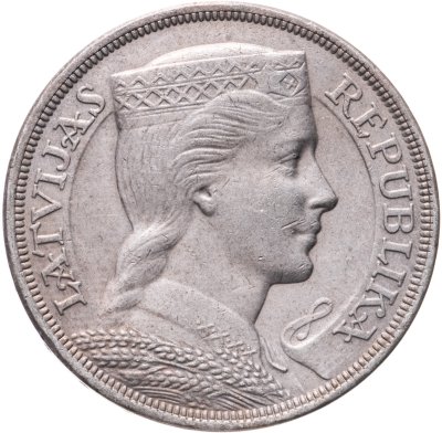 купить Латвия 5 латов (lati) 1929