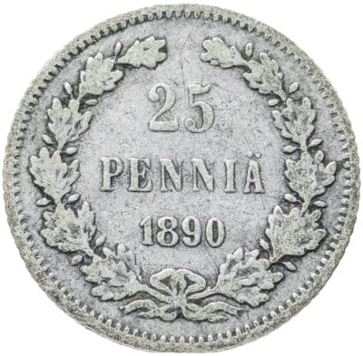 купить 25 пенни (pennia) 1890 L