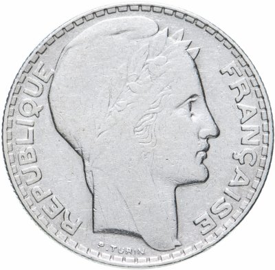 купить Франция 10 франков (francs) 1931