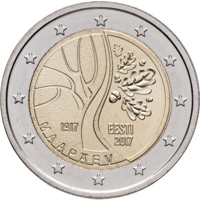 купить Эстония 2 евро (euro) 2017 Дорога Эстонии к независимости