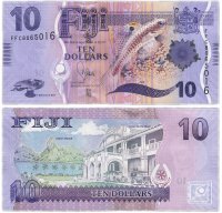 купить Фиджи 10 долларов 2012 (Pick 116a)