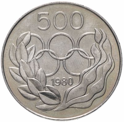 купить Кипр 500 милей 1980 "Летние олимпийские игры"