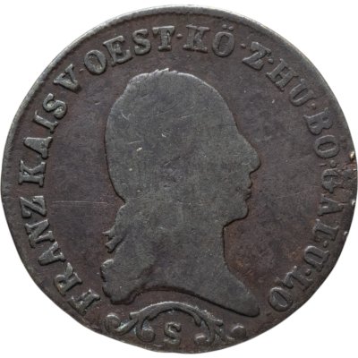 купить Австрия 1 крейцер 1812 S знак монетного двора "S" - Смолник