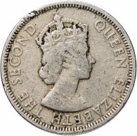 купить Восточные Карибы 50 центов 1955