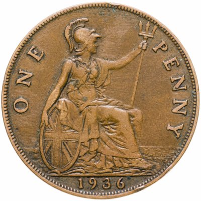 купить Великобритания 1 пенни 1936 Георг V