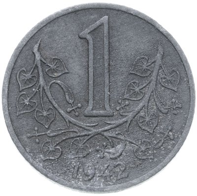 купить Богемия и Моравия 1 крона (crown) 1942