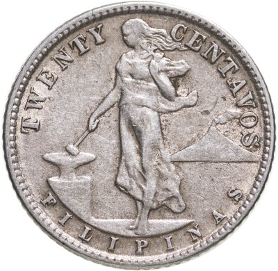 купить Филиппины 20 сентаво (centavos) 1945